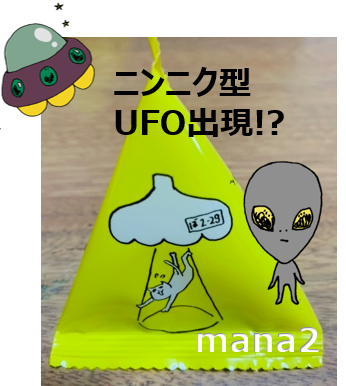 ニンニク型UFO