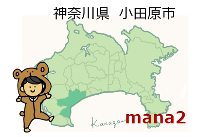 小田原の地図