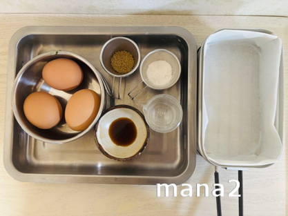 材料出汁巻き風