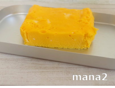 卵焼きの断面図